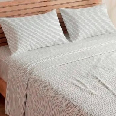 SET SAB EST 144 HILOS 2PL LINEAS GRIS - 2