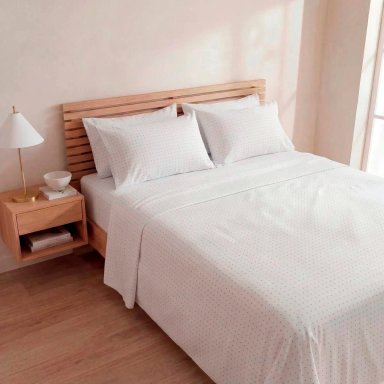 SET SAB EST 144 HILOS 2PL PETALOS DOTS - 1