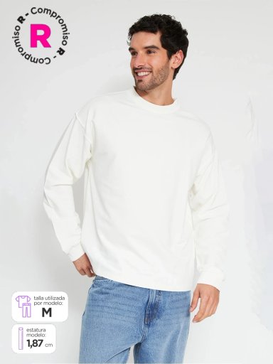 POLERÓN HOMBRE INDEX ALGODÓN CUELLO REDONDO - 1