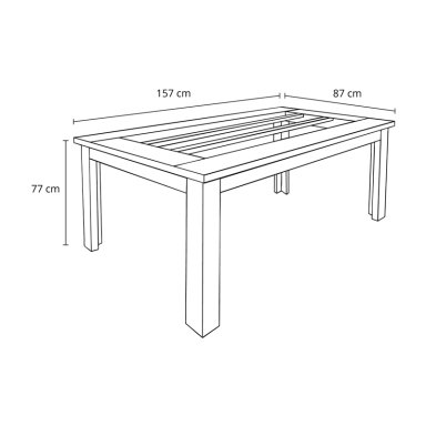 JUEGO DE COMEDOR LIVING FACTORY MILAN 6 SILLAS - 9