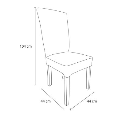 JUEGO DE COMEDOR LIVING FACTORY MILAN 6 SILLAS - 10