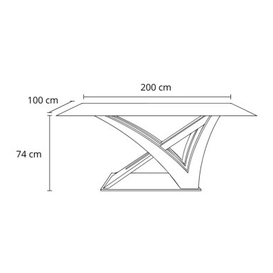 JUEGO DE COMEDOR LIVING FACTORY GAVIOTA 8 SILLAS - 7