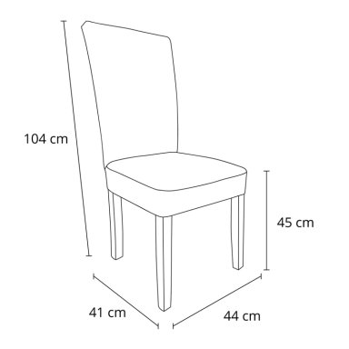 JUEGO DE COMEDOR LIVING FACTORY GAVIOTA 8 SILLAS - 8