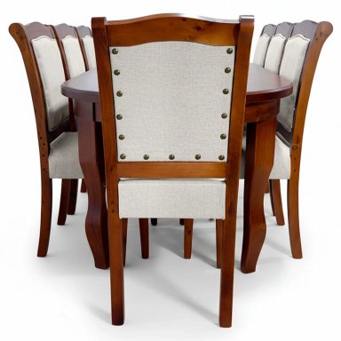 JUEGO DE COMEDOR LIVING FACTORY LISBOA 8 SILLAS - 3