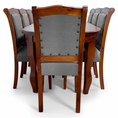 JUEGO DE COMEDOR LIVING FACTORY LISBOA 8 SILLAS - 3