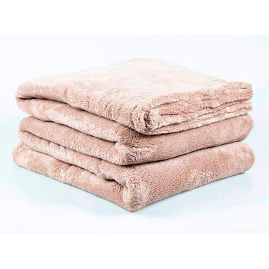 FRAZADA RIPLEY HOME FLUFFY 2 PLAZAS TAUPE - 1