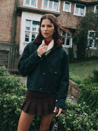 CHAQUETA MUJER INDEX ALGODÓN CAMPESTRE - 1