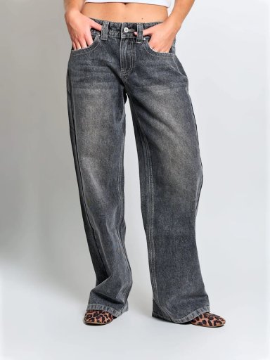 JEANS MUJER INDEX ALGODÓN TIRO BAJO - 2