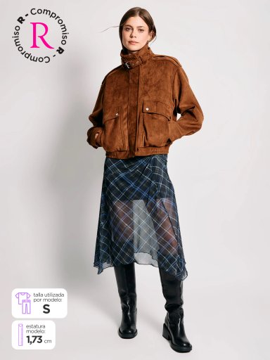 FALDA MUJER INDEX LARGA ESTAMPADA - 2