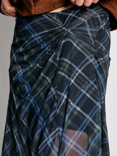 FALDA MUJER INDEX LARGA ESTAMPADA - 5
