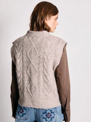 SWEATER MUJER INDEX SIN MANGAS - 3