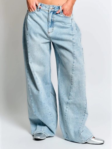 JEANS MUJER INDEX ALGODÓN CORTES - 2