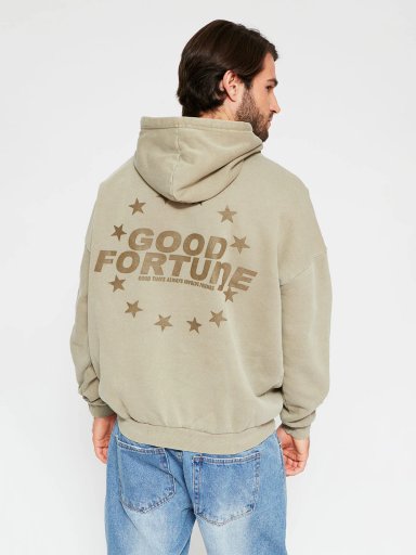 POLERÓN HOMBRE INDEX ALGODÓN HOODIE LAVADO - 2