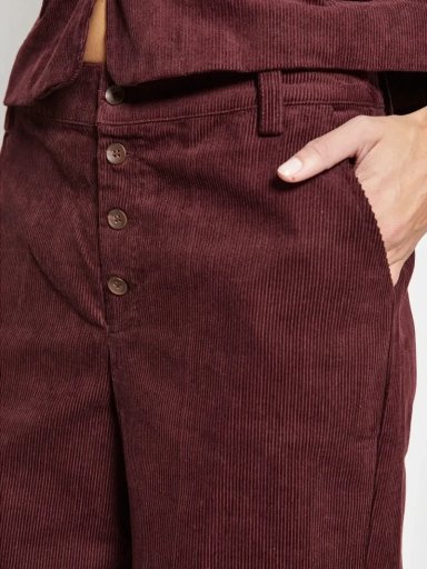 PANTALÓN MUJER MARQUIS ALGODÓN COTELÉ PALAZZO - 6