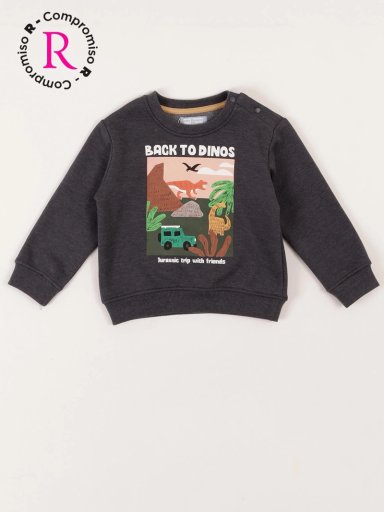 POLERÓN NIÑO BABY HARVEST ESTAMPADO FRONTAL  - 1