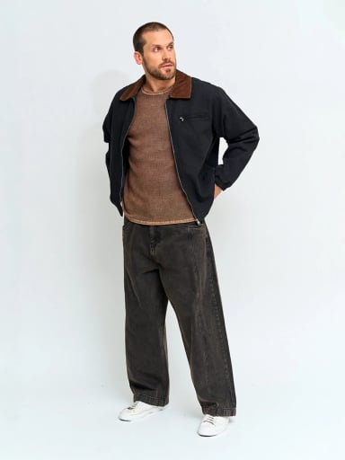 CHAQUETA HOMBRE INDEX ALGODÓN CUELLO COTELÉ - 4