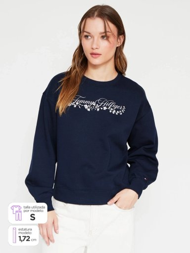 POLERÓN MUJER TOMMY HILFIGER ALGODÓN  - 1