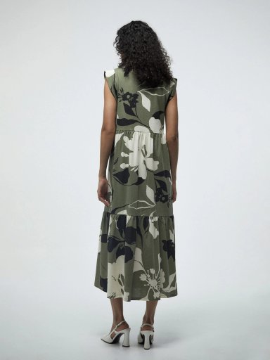 VESTIDO MUJER SFERA ALGODÓN LARGO - 2