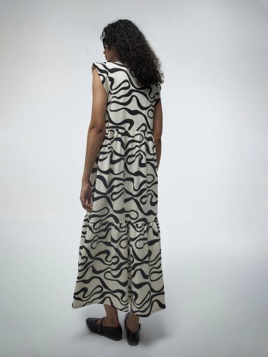 VESTIDO MUJER SFERA ALGODÓN LARGO - 2