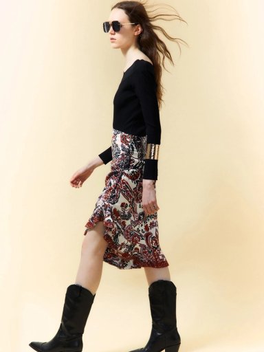 FALDA MUJER SFERA PRINT - 2