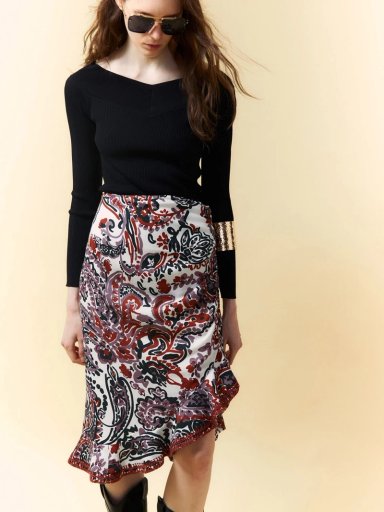 FALDA MUJER SFERA PRINT - 4