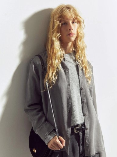 BLUSA MUJER SFERA MANGA LARGA - 2