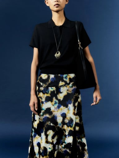 FALDA MUJER SFERA LARGA PRINT - 3