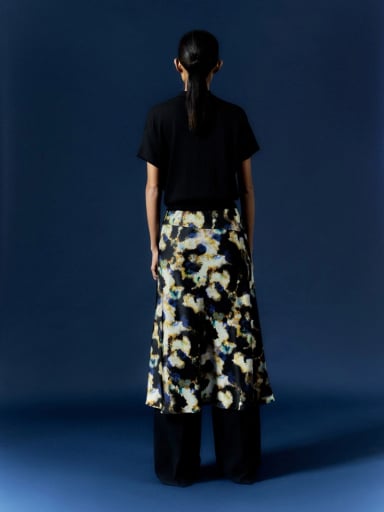 FALDA MUJER SFERA LARGA PRINT - 5