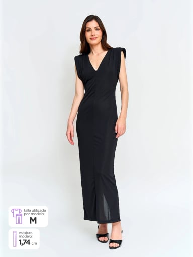 VESTIDO MUJER SFERA LARGO - 1
