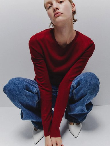 SWEATER MUJER SFERA MANGA LARGA - 1
