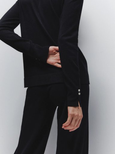 CARDIGAN MUJER SFERA MANGA LARGA - 2
