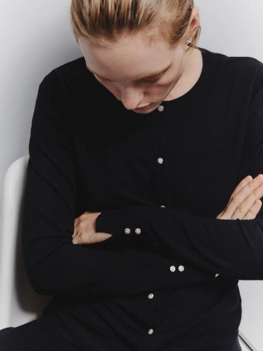 CARDIGAN MUJER SFERA MANGA LARGA - 3