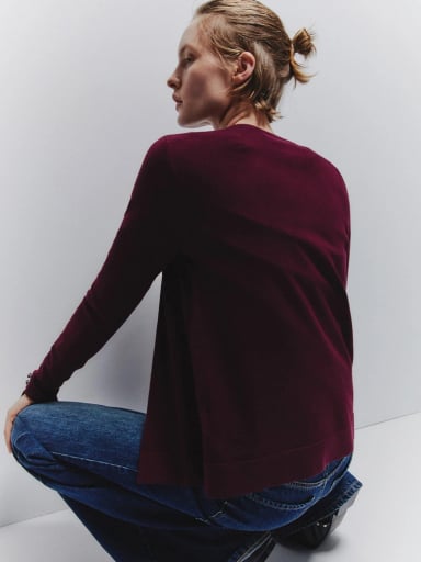 CARDIGAN MUJER SFERA MANGA LARGA - 2