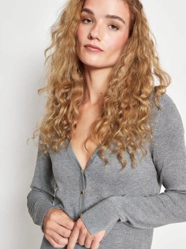 CARDIGAN MUJER SFERA MANGA LARGA - 3
