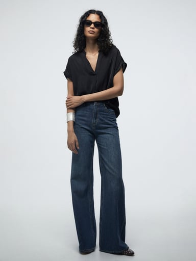BLUSA MUJER SFERA MANGA CORTA - 1