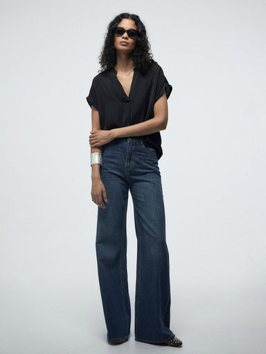 BLUSA MUJER SFERA MANGA CORTA - 1