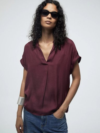 BLUSA MUJER SFERA MANGA CORTA - 2