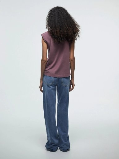 POLERA MUJER SFERA ALGODÓN SIN MANGAS - 3