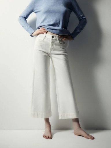 JEANS MUJER SFERA ALGODÓN CULOTTE - 3