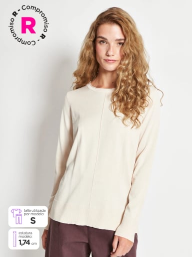 SWEATER MUJER MARQUIS CUELLO REDONDO - 1