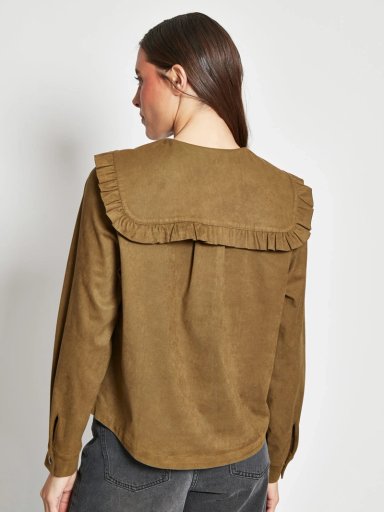 BLUSA MUJER TATIENNE SUEDE CUELLO BOBO - 2