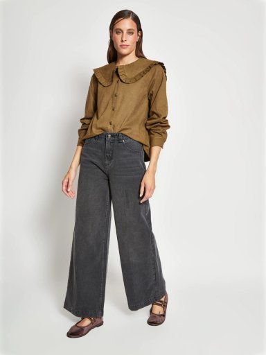 BLUSA MUJER TATIENNE SUEDE CUELLO BOBO - 4