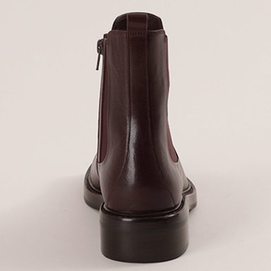 BOTINES MUJER JEFFREY CAMPBELL BURDEO FOGHORN CUERO - 4