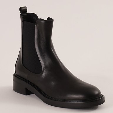 BOTINES MUJER JEFFREY CAMPBELL NEGRO FOGHORN CUERO - 2