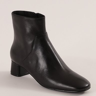 BOTINES MUJER JEFFREY CAMPBELL NEGRO SNAPE CUERO - 2