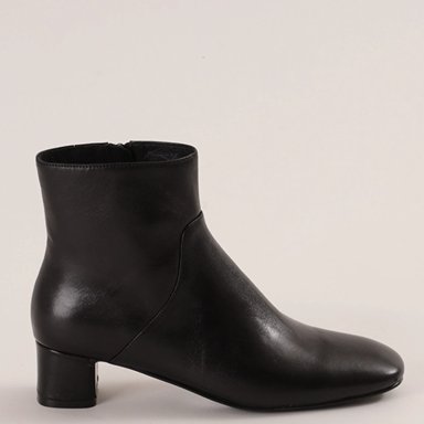 BOTINES MUJER JEFFREY CAMPBELL NEGRO SNAPE CUERO - 1