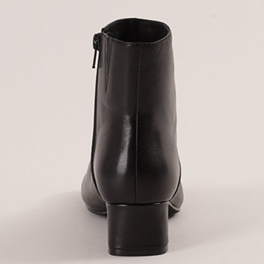 BOTINES MUJER JEFFREY CAMPBELL NEGRO SNAPE CUERO - 4