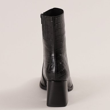 BOTAS MUJER JEFFREY CAMPBELL NEGRO SHERPAL CUERO - 4