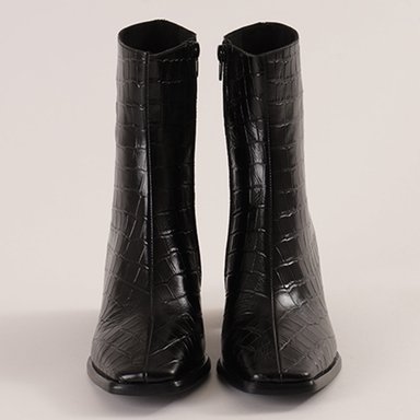 BOTAS MUJER JEFFREY CAMPBELL NEGRO SHERPAL CUERO - 6