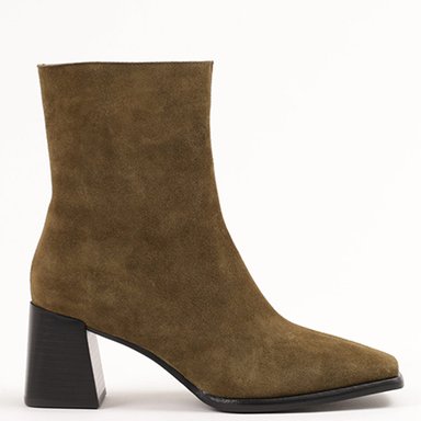 BOTÍN MUJER JEFFREY CAMPBELL CUERO VERDE SHERPAL - 1